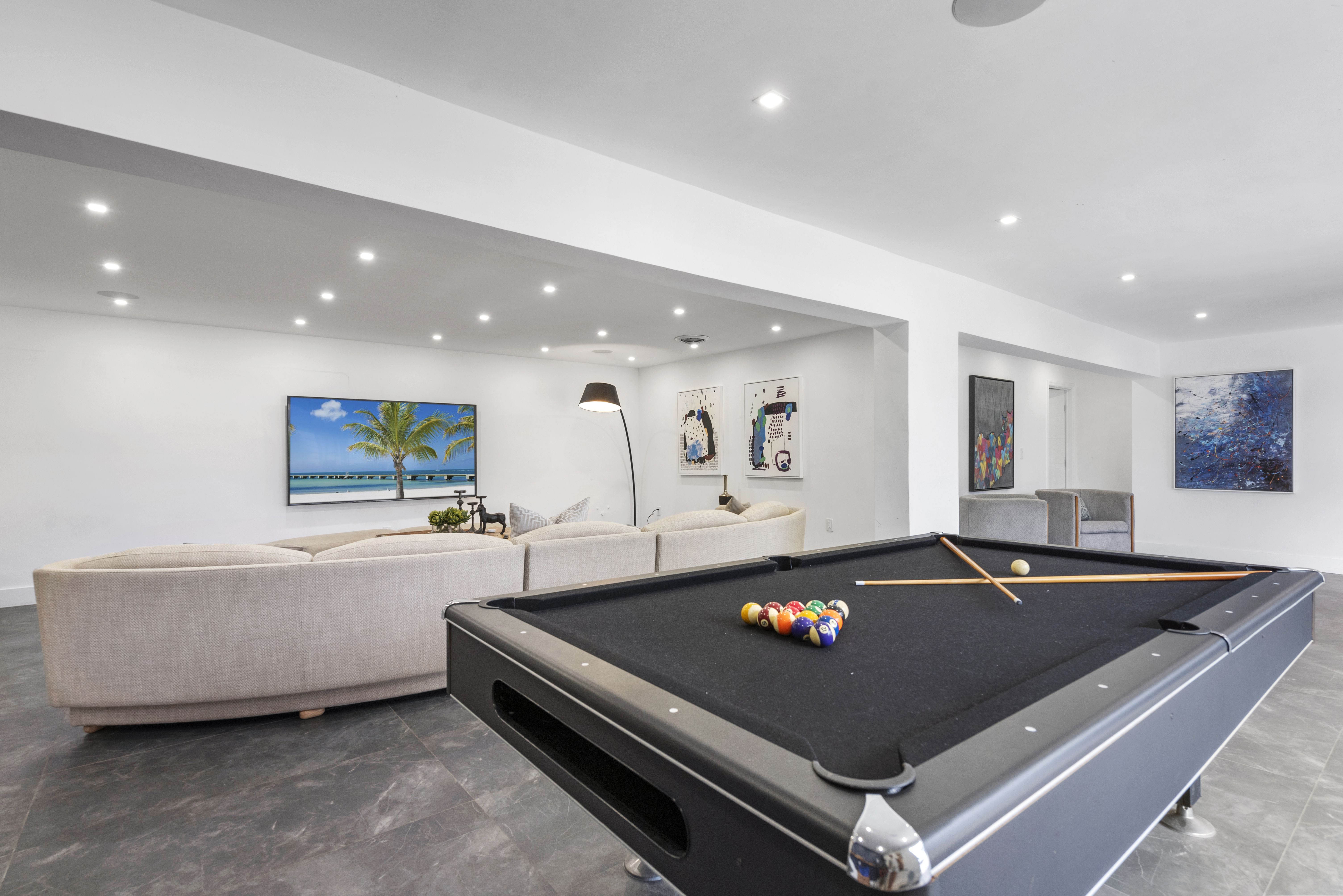 LUXURY Villa Game Room