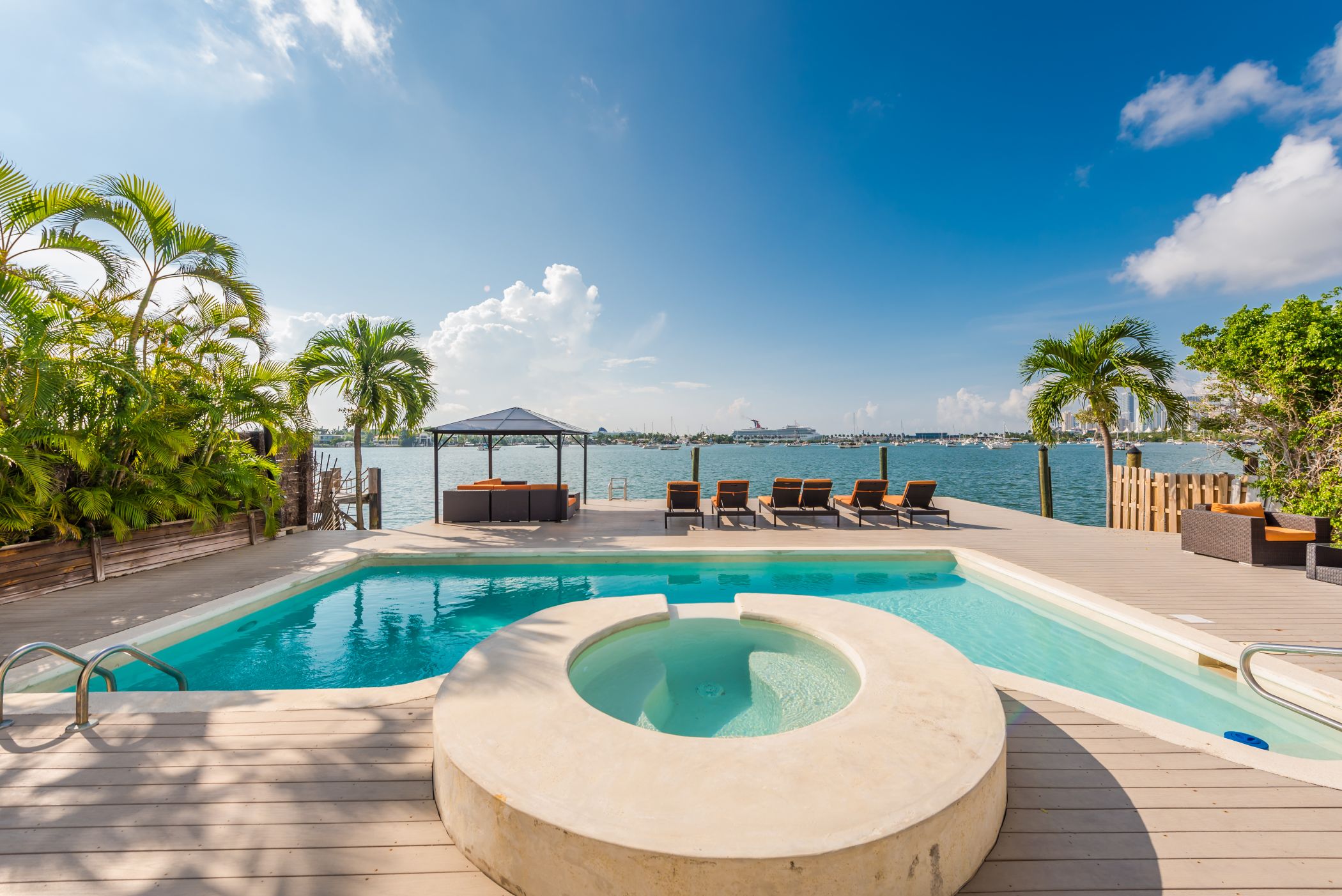 Miami mansion rentals with pool