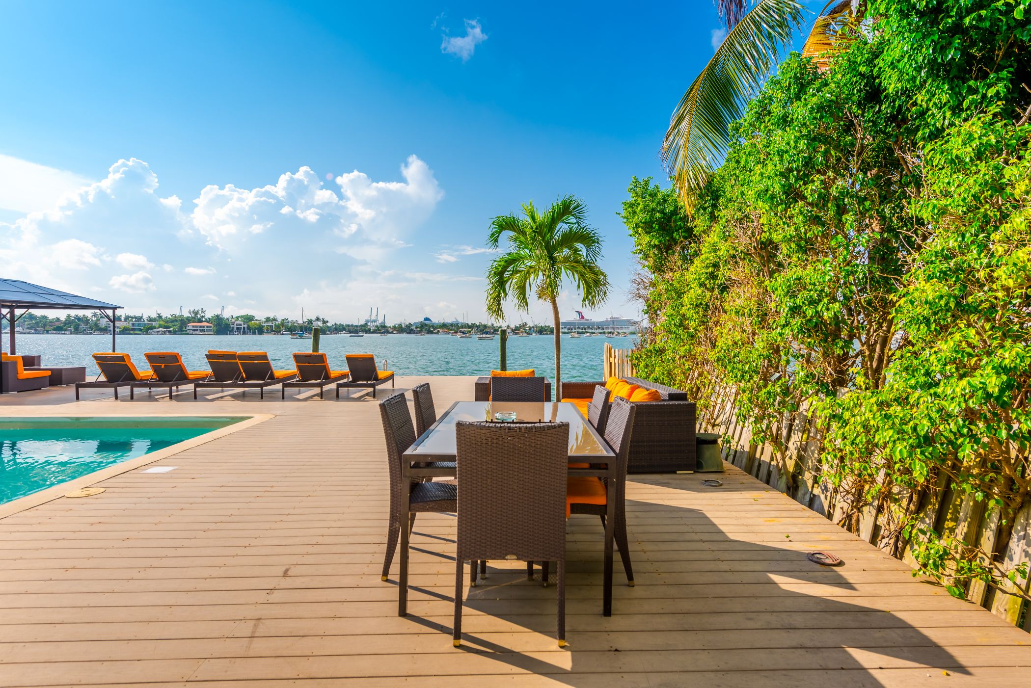 Luxury mansion rental Miami