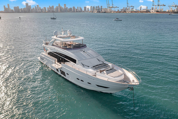 Princess 88 Yacht Rental Miami