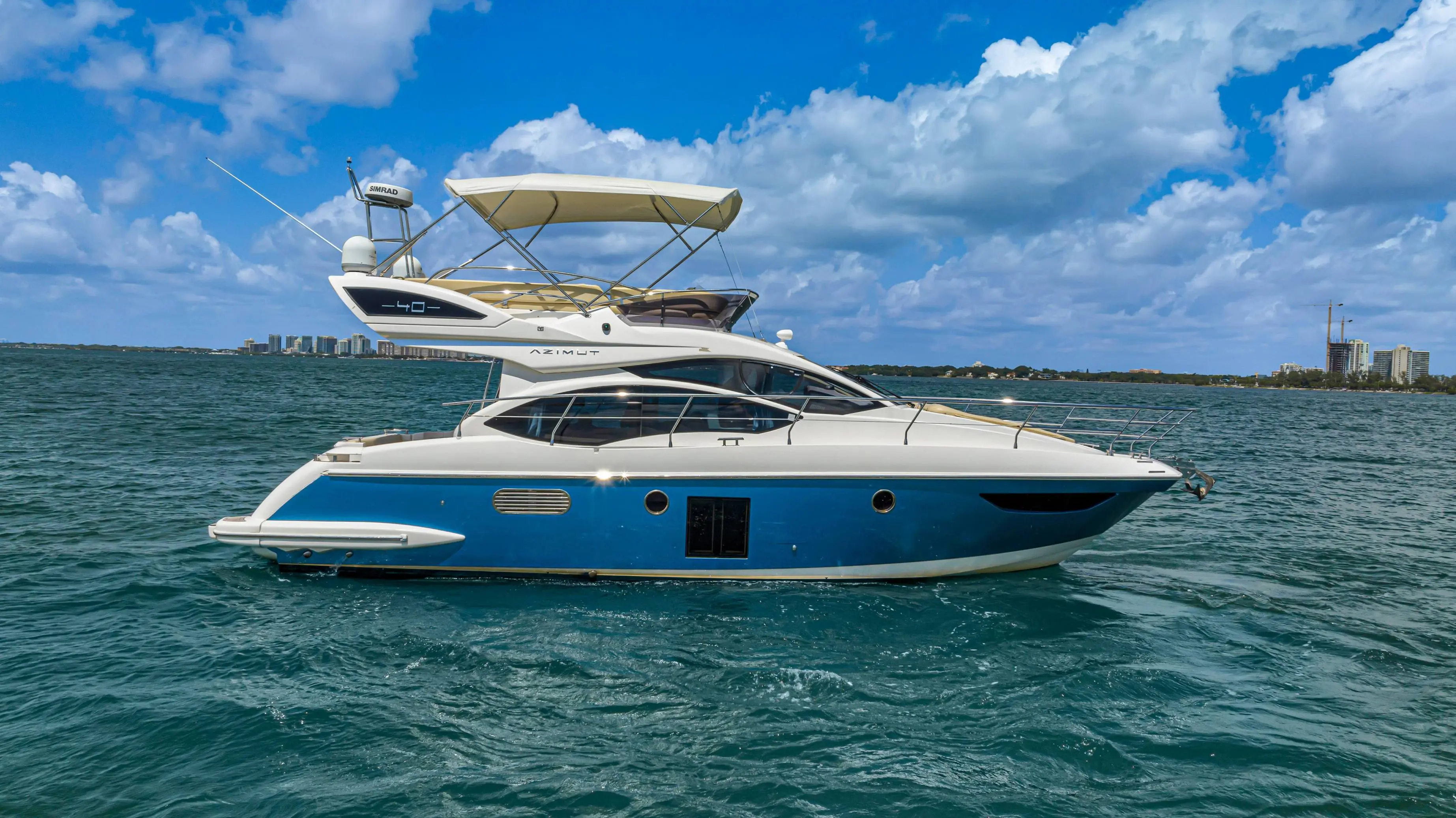 40' Azimut - G Yacht Rental Miami