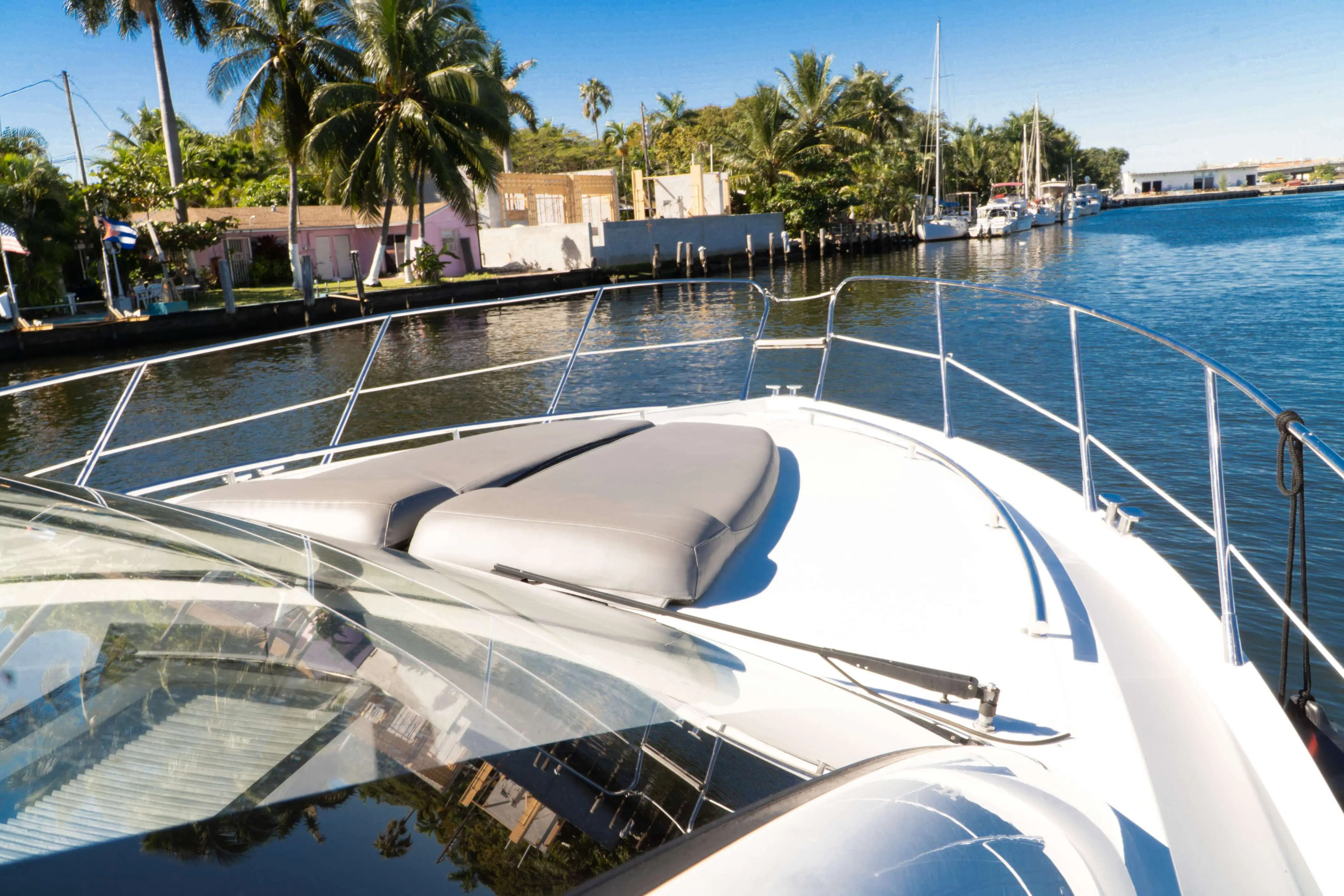 40' Sealine - J yacht rental Miami