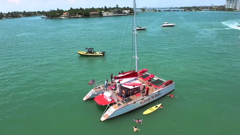 50’ Catamaran Rental Miami