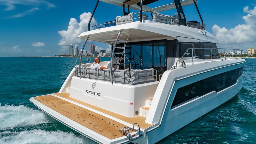 50' Fountaine Pajot 2020 yacht rental Miami